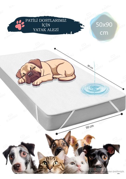 Luxury 50X90CM Kedi Köpek Alezi, Ped Alezi,veteriner Alezi,köpek Alezi, Ped Yatak Koruyucu, 1 Adet
