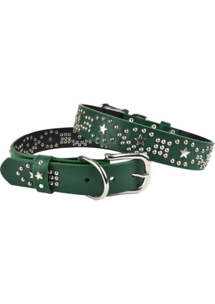 Luxury Milano Büyük Boy Deri Köpek Tasması 55CM 1 Adet