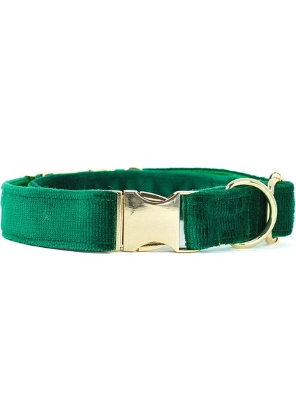 Luxury Köpek Isimli Nakışlı Kadife Tasma - Kişiselleştirilmiş ve Şık Dost Aksesuarı! 1 Adet