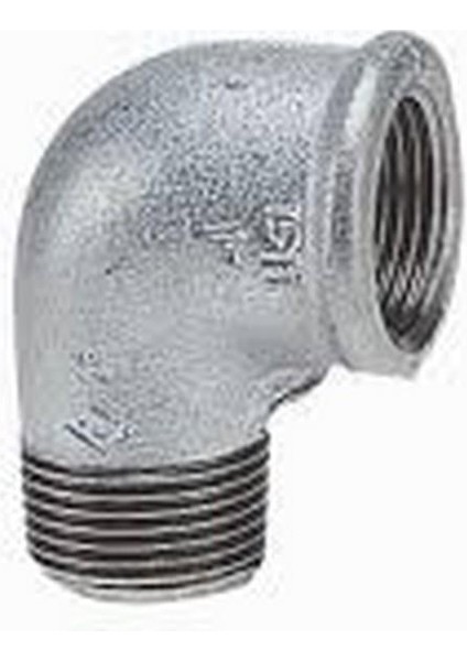 1/2'' Galvaniz Kuyruklu Dirsek