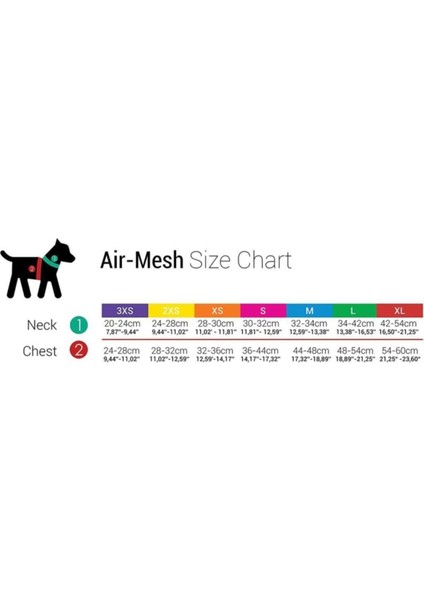 Luxury Air Mesh Harness Göğüs Tasması Neon Yeşil Xlarge 1 Adet