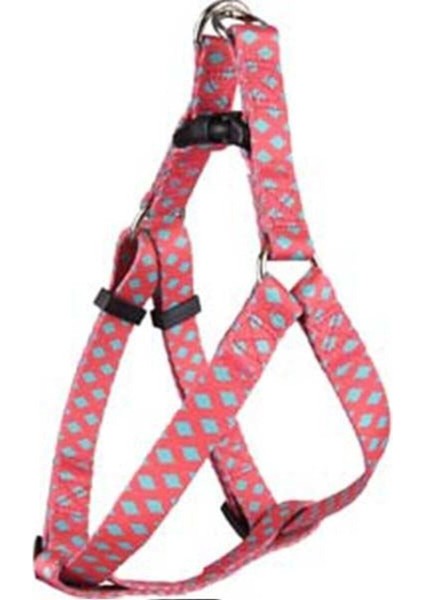 Luxury Üçgen Sue Köpek Göğüs Tasması Pembe/yeşil 30-40 cm - 240-520074 - Petshopundan 1 Adet