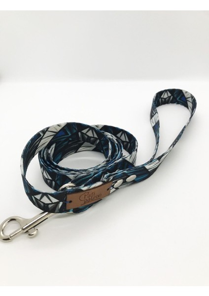 Luxury Köpek Boyun Tasması ve Gezdirme Ipi Premium Aqua Tasma ve Gezdirme Ipi. 1 Adet