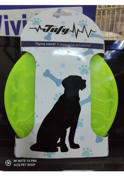 Luxury Köpek Frizbi Yeşil 18X18 cm 1 Adet