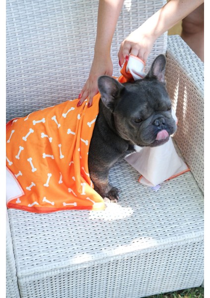 Luxury Dijital Baskılı Kedi/köpek Kurulama Havlusu 1 Adet
