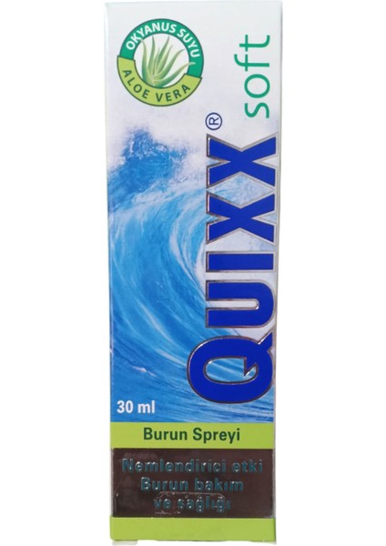 Quixx Soft Burun Spreyi 30 ml x 2 Adet
