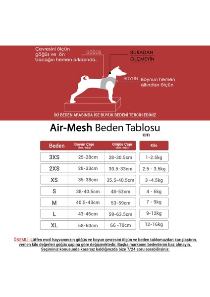 Luxury Air-Mesh Küçük ve Orta Irk Kedi Köpek Göğüs Tasması Yumuşak,nefes Alabilir, Dayanıklı Bordo 1 Adet
