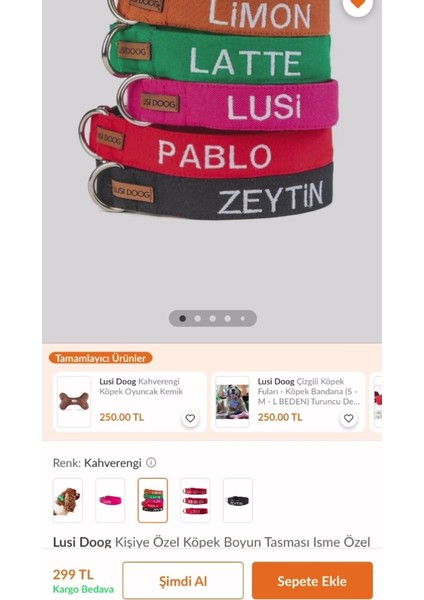 Luxury Kişiye Özel Köpek Boyun Tasması Isme Özel Köpek Tasması Isimli Köpek Tasması (Kırmızı) 1 Adet fiyatları