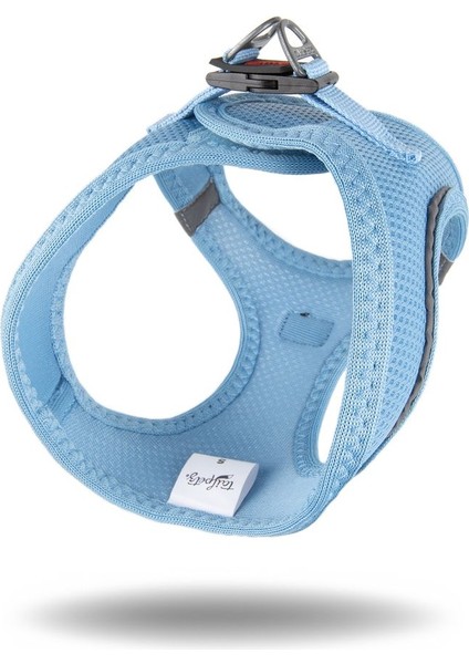 Luxury Air-Mesh Küçük ve Orta Irk Kedi Köpek Göğüs Tasması Yumuşak,nefes Alabilir, Dayanıklı Mavi 1 Adet