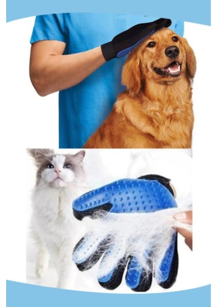 Luxury Kedi Köpek Tüy Toplayıcı Eldiven, Kıl Tarama Eldiveni 1 Adet