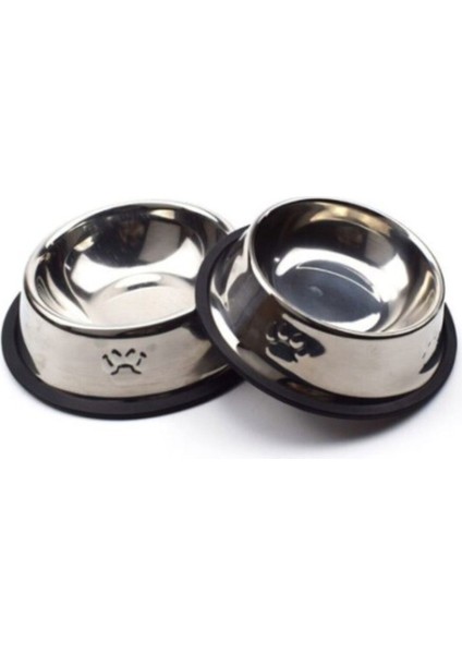 Luxury Paslanmaz Çelik Metal Mama Kabı 18 Cm. 1 Adet fiyatları