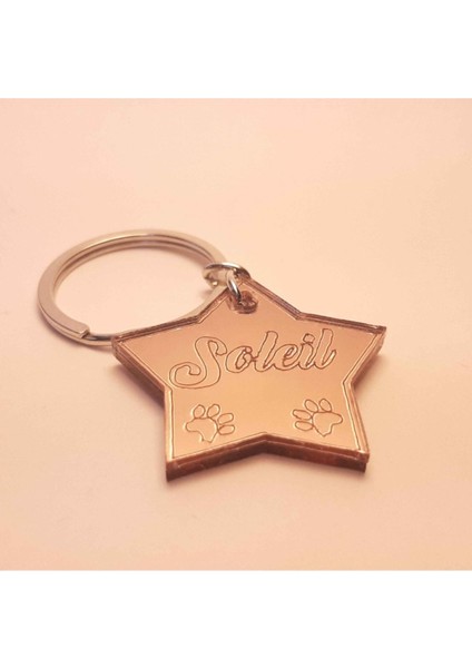 Luxury Hediyelik Köpekler Için Isimlikler + Çan + Zincir 1 Adet