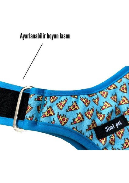 Luxury Air-Mesh Göğüs Tasması Pizza Model 1 Adet