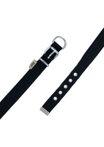 Luxury Doggie Konfor Dokuma Boyun Tasması Kırmızı 2.5*37-45 cm (DSBT-2510 M) 1 Adet