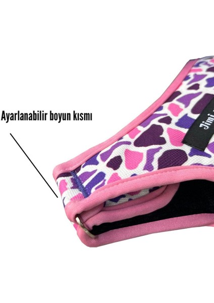 Luxury Air-Mesh Tasma Seti Pinky Cow Model 1 Adet