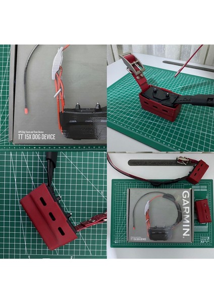Luxury Koruma Plastiği Garmin T5, TT15 ve Tt 15X Dog Device Köpek Takip Cihaz Koruma Plastiği (Siyah) 1 Adet