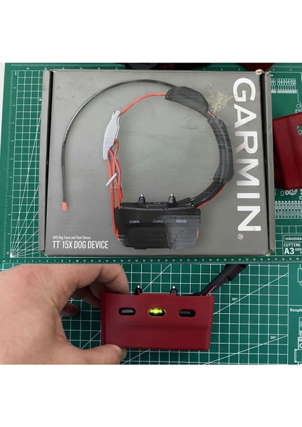 Luxury Koruma Plastiği Garmin T5, TT15 ve Tt 15X Dog Device Köpek Takip Cihaz Koruma Plastiği (Siyah) 1 Adet