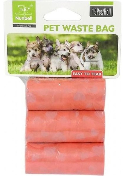 Luxury Nunbell Dışkı Poşeti 3lü Köpek Kaka Dışkı Poşeti 1 Adet