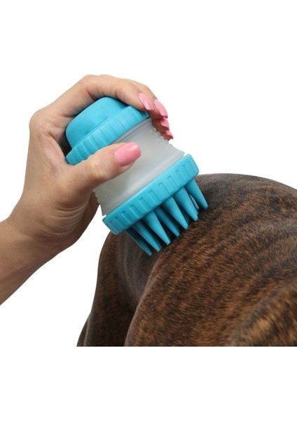 Luxury Silikon Pet Banyo Fırçası ( 2 Adet ) 1 Adet