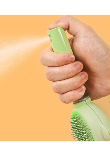 Luxury Basmalı Telli Su Sprey Hazneli Hayvan Fırçası 2 In 1 1 Adet