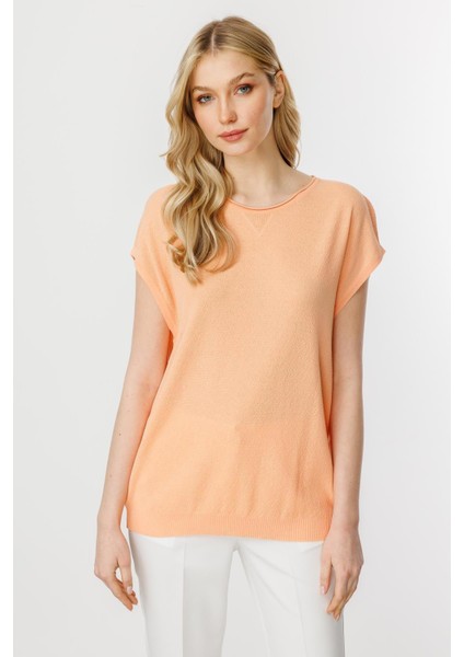 20098 Mutlu Ertan Triko Kolsuz Bluz modelleri