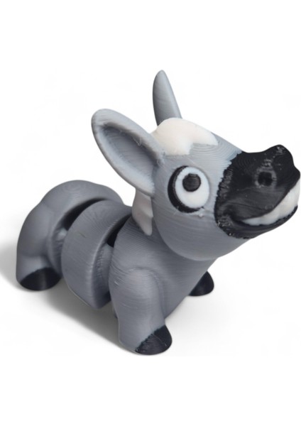Hareketli Mini Eşek Figür