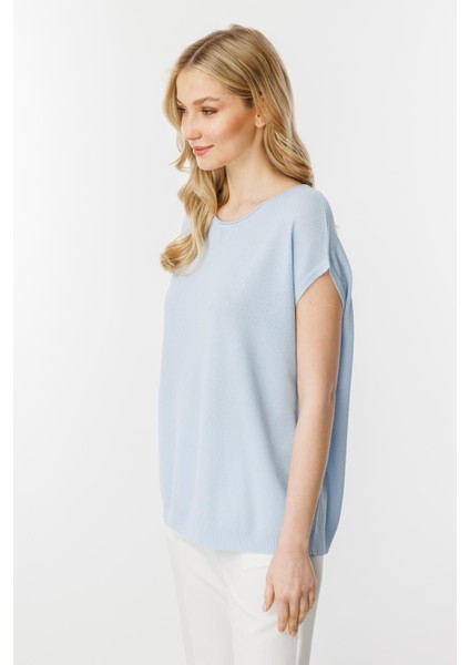 20098 Mutlu Ertan Triko Kolsuz Bluz fırsatları