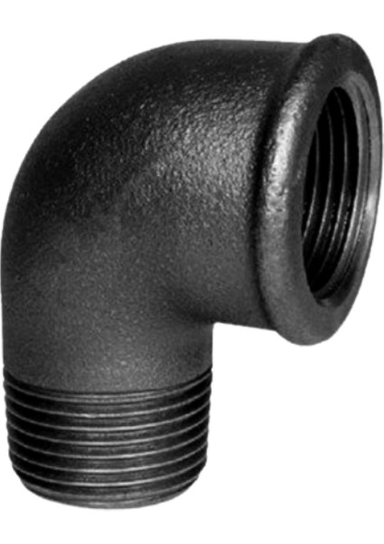 3'' Siyah Kuyruklu Dirsek