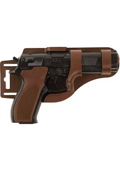 Kapsüllü Tabanca 023 Siyah Metal Kılıflı 3+