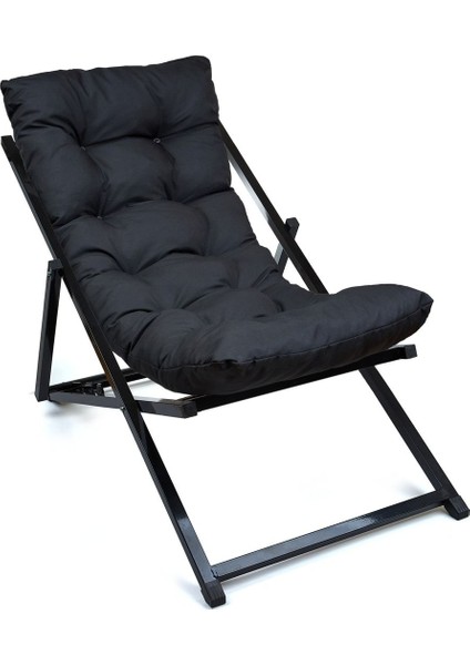 Minderli - Kity Şezlong Seti Katlanır Şezlong - 1 Şezlong