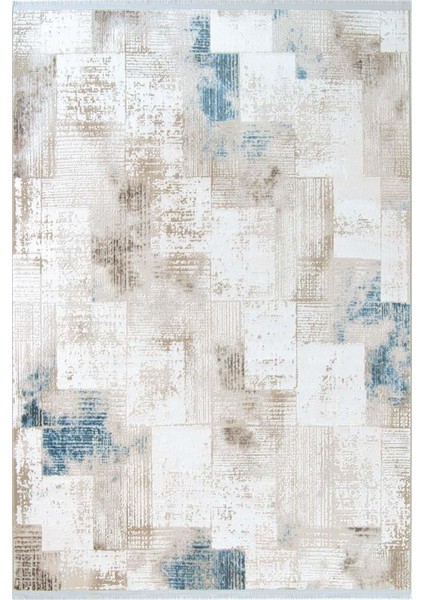 Toronto 9404 Mavi Koridor Halısı Kesme Yolluk Mutfak Halısı Salon Halısı