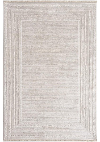 Florya 8101 Krem Koridor Halısı Kesme Yolluk Mutfak Halısı Salon Halısı