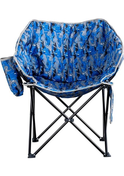 Balcony Comfort Katlanabilir Kamp Sandalyesi Mavi Kamuflaj indirimleri
