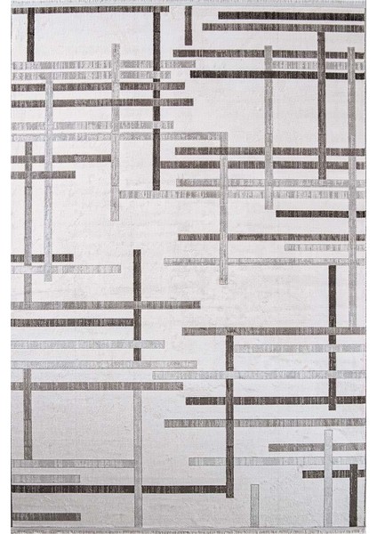 Toronto 9412 Gri Koridor Halısı Kesme Yolluk Mutfak Halısı Salon Halısı