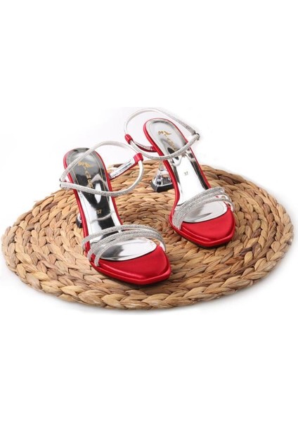Tamer 02741 Kadın Abiye Sandalet Ayakkabı