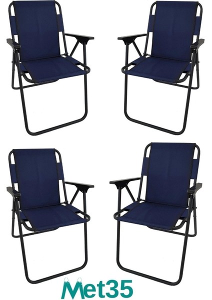 Katlanır Piknik Sandalyesi-4lü