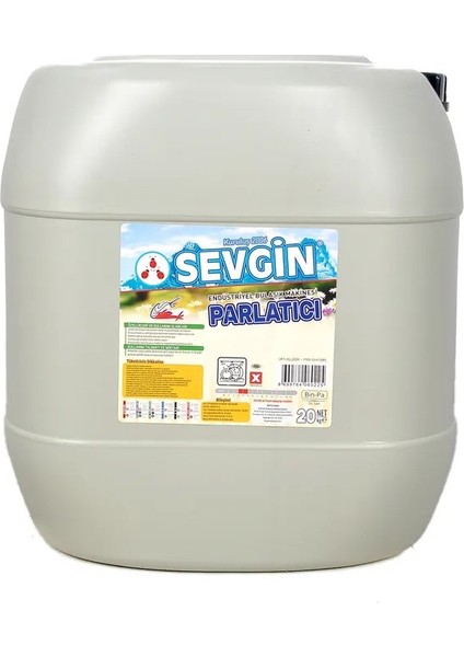 Endüstriyel Bulaşık Makine Parlatıcısı Sevgin 20 kg