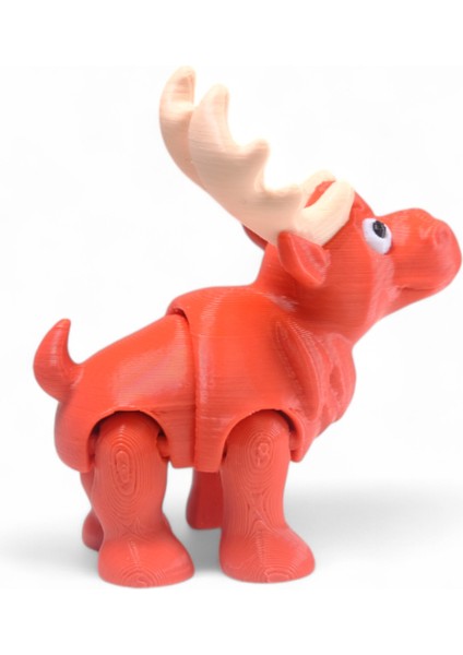 Hareketli Mini Geyik Figür