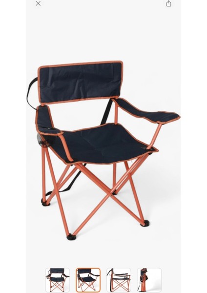 Melis Tansu Eco Ergonomik Katlanır Kamp Sandalyesi (Yurtdışından Hemen Teslim)
