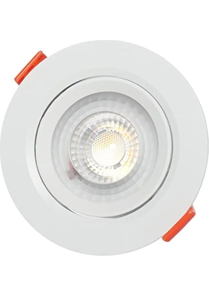 CT-5204 7W Akik LED Spot Lamba Gömme Tavan Şık Tavan Aydınlatma 6400K Beyaz Işık fiyatları