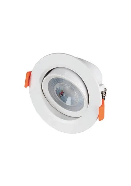 CT-5204 7W Akik LED Spot Lamba Gömme Tavan Şık Tavan Aydınlatma 6400K Beyaz Işık modelleri