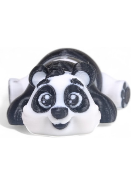 Hareketli Mini Panda Figür