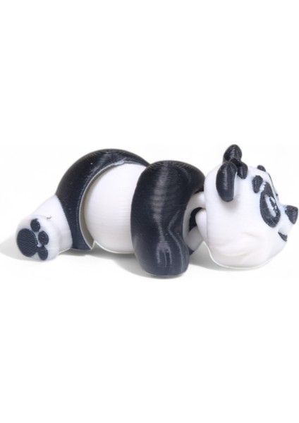 Hareketli Mini Panda Figür