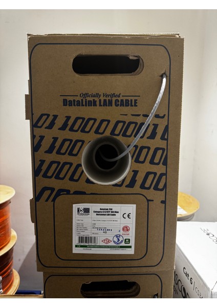 Cat 6 Halogen Free H06-00402-BK Utp 23 Awg 305 Metre Gri
