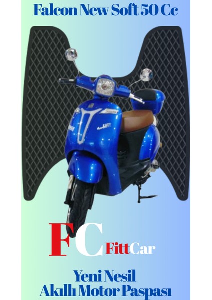 Falcon New Soft 50 cc Yeni Nesil Motor Paspası