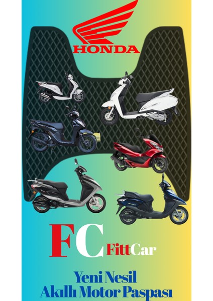 Honda Spacy 110 cc Yeni Nesil Motor Paspası
