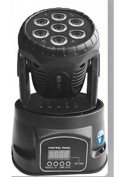 7X12 LED Robot Işık Sese Duyarlı Sahne Işık Sistemi Disko Işık Parti Robot Işık