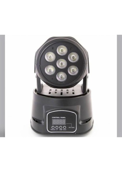 7X12 LED Robot Işık Sese Duyarlı Sahne Işık Sistemi Disko Işık Parti Robot Işık