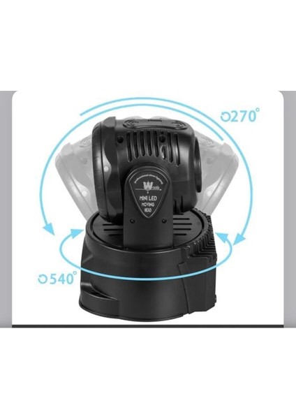 7X12 LED Robot Işık Sese Duyarlı Sahne Işık Sistemi Disko Işık Parti Robot Işık