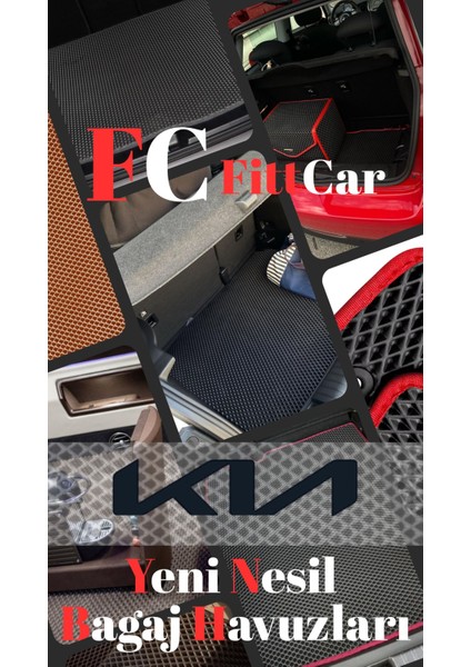 Fittcar Kia Picanto Ja 2017 - 2025 (3. Jenerasyon) Bagaj Havuzu